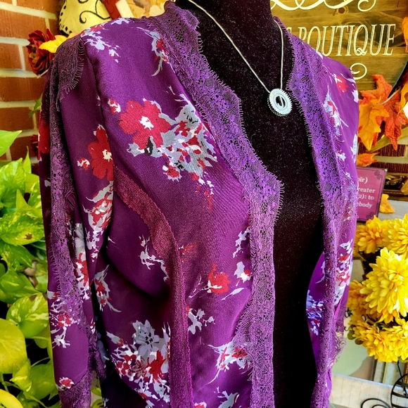 Vanity Sheer Cardigan - Picture 1 of 7